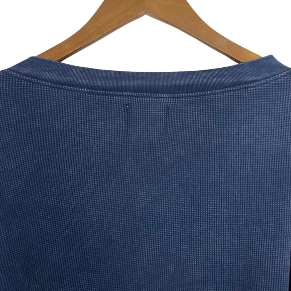 SUNDAYS Wren Thermal Ruffle Top Blue NWT - Picture 8 of 13